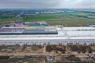 特斯拉上海工廠內部情況曝光 model 3車身框架下線